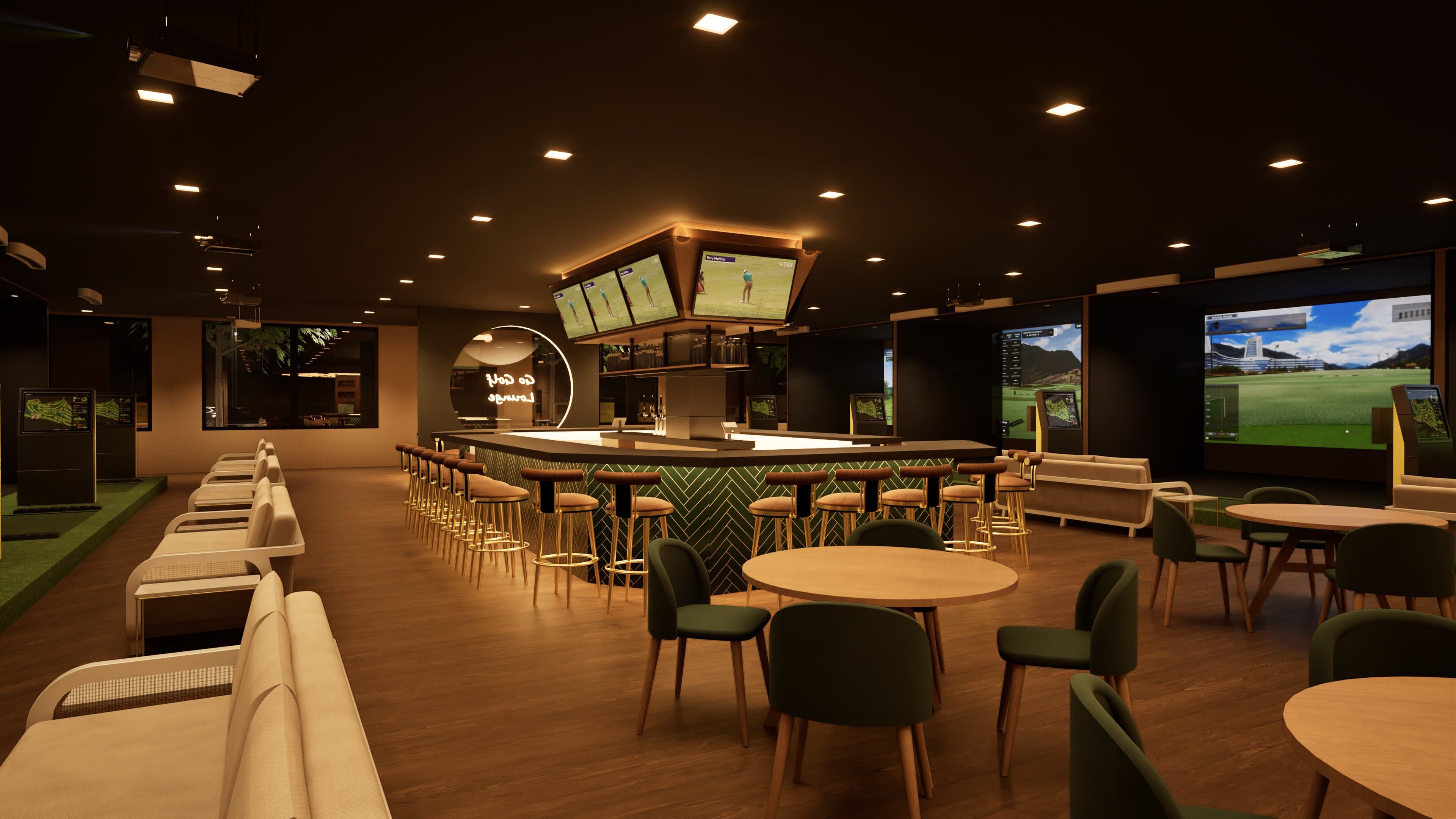 The bar