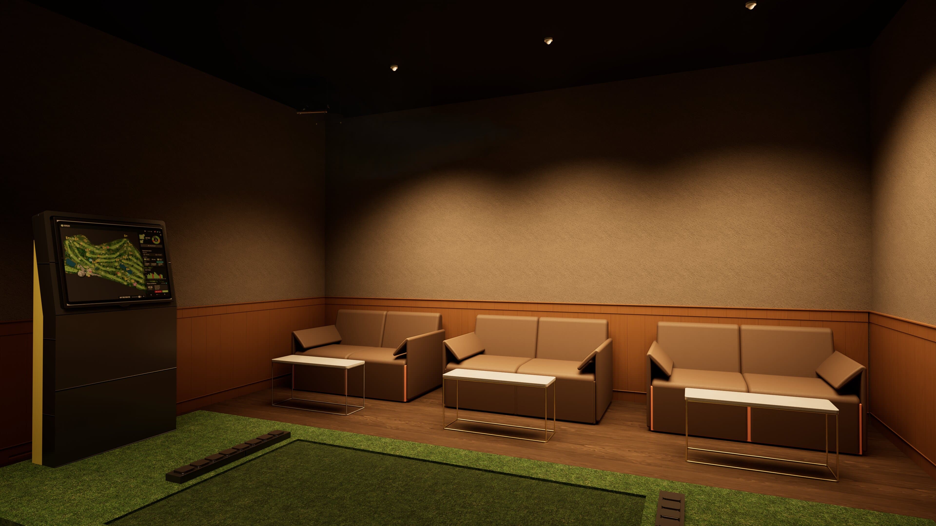 Private simulator room